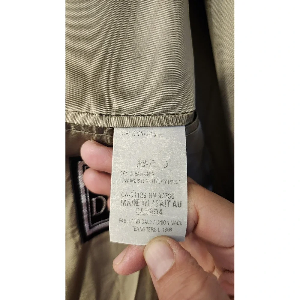 Ralph Lauren Blazer Mens 44R Brown Houndstooth Wool‎ Sport Coat Jacket Check
